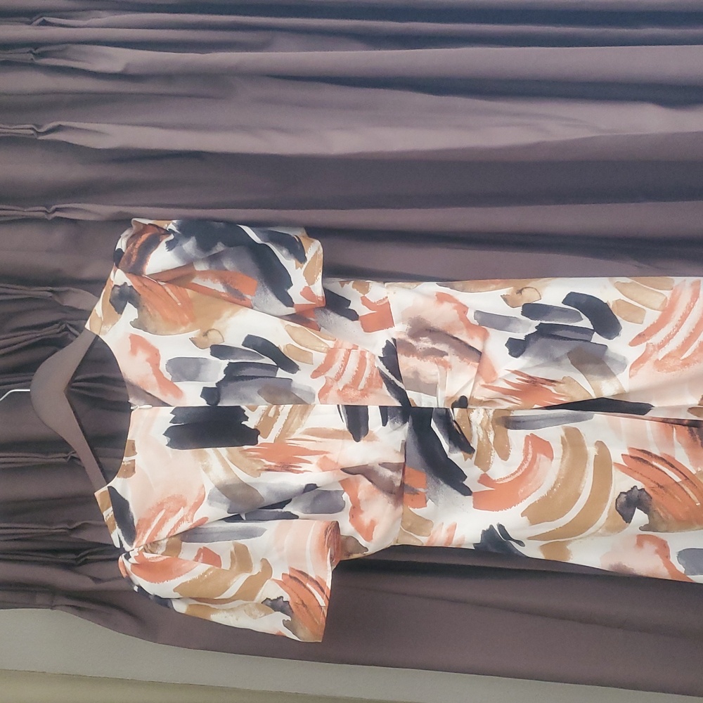 Zoe and Claire midi dress, size small S side Slit - Picture 4 of 8